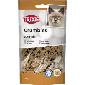 Trixie Malt Crumbies - Jutalomfalat macskák részére (szőroldós, 50g)