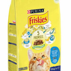 Friskies Adult - Steril (Halas) - Szárazeledel (10kg)