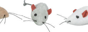 Trixie Mouse House - plüss játék (egér) macskák részére 5cm (csak gyűjtőre/24db)