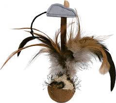 Trixie Bobo Shuttlecock - játék (bobo tollaslabda) macskák részére (15cm)