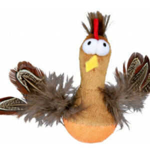 Trixie Bobo Chicken - játék (Bobo csirke) macskák részére (10cm)