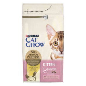 Purina Cat Chow Kitten - Szárazeledel (csirke) kölyökmacskák részére (15kg)
