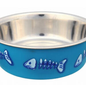 Trixie Stainless Steel Bowl - fém tál (több féle színben) macskák részére (0,25l /Ø12cm)