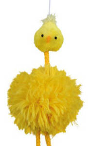 Trixie Chicken Toy - függeszthető játék (csirke) macskák részére (20cm)