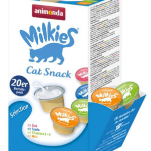 Animonda Milkies Cat Snack Selection - jutalomfalat (tej) macskák részére (20x15g)