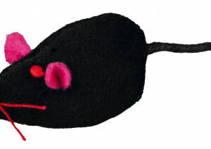 Trixie Mouse with bell, plush, catnip, 5 cm, various- cica játék 5cm egérke macskamentával, csengővel