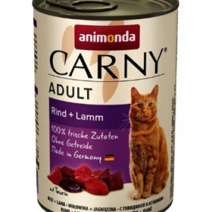 Animonda Carny Adult (marha,bárány) konzerv - Felnőtt macskák részére (400g)