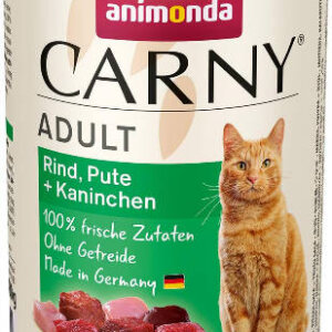 Animonda Carny Adult (marha,pulyka,nyúl) konzerv - Felnőtt macskák részére (400g)