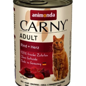 Animonda Carny Adult (marha,szív) konzerv - Felnőtt macskák részére (400g)