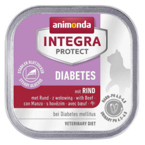Animonda Integra Diabetes (marha) alutálkás - Cukorbeteg macskák részére (100g)