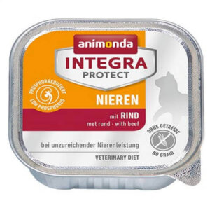 Animonda Integra Nieren (marha) alutálkás - Vesebeteg macskák részére (100g)
