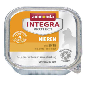 Animonda Integra Nieren (kacsa) alutálkás - Vesebeteg macskák részére (100g)