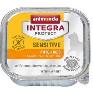 Animonda Integra Sensitive (pulyka-rizs) alutálkás - Táplálék-intoleranciás macskák részére (100g)