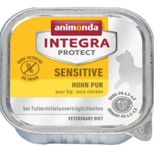 Animonda Integra Sensitive (csirke) alutálkás - Táplálék-intoleranciás macskák részére (100g)
