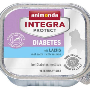 Animonda Integra Diabetes (lazac) alutálkás - Cukorbeteg macskák részére (100g)