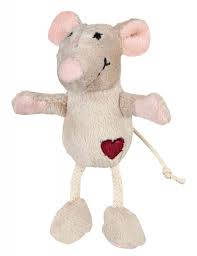 Trixie Mouse - plüss játék (egér) macskák részére (11cm)