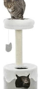 Trixie Nuria Scratching Post - kaparófa (fehér/szürke) macskák részére (71cm)