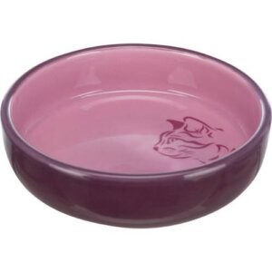Trixie Ceramic Bowl - kerámia tál (4 féle színben) rövid orrú macskák részére (0,3l /Ø15cm)
