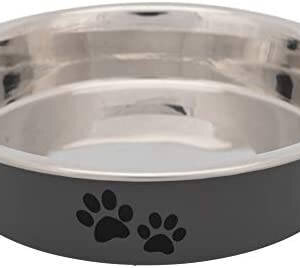 Trixie Stainless Steel Bowl - rozsdamentes tál (több féle színben)macskák részére (0.25l/Ø13cm)