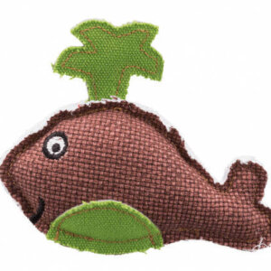 Trixie Be Nordic Whale - játék poliészterből (bálna) macskák részére (12cm)