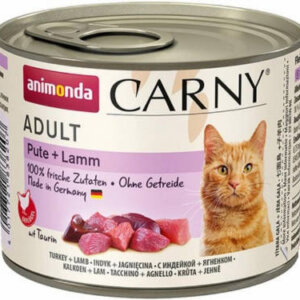Animonda Carny Adult (pulyka,bárány) konzerv - Felnőtt macskák részére (200g)