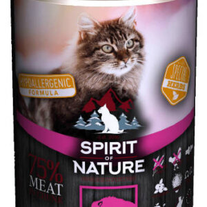 Spirit of Nature Hypoallergenic CAT (Wildboar/Vaddisznó) 415g