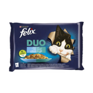Felix Fantastic DUO halas válogatás aszpikban, 4x85g