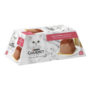 Gourmet Revelations - Pastétom (lazac,szósz) macskák részére (2x57g)