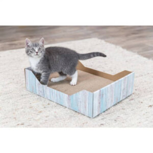 Trixie Scratching Bed - Kaparó kartonból (szögletes,macskamentával (45x12x33cm)