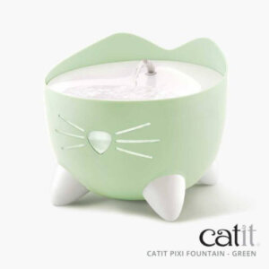 Catit Pixie Cat Drinking Fountain - ívókút (mentazöld) macskák részére (2,5 liter)