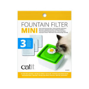 Catit 2.0 mini fountain repl. Filter - csere szűrő ( ivókúthoz) 3db