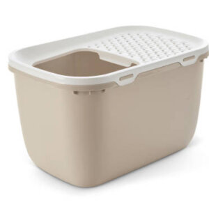 Savic Hop In - macska WC (fehér-mokka) macskák részére (74x49.7x43 cm)