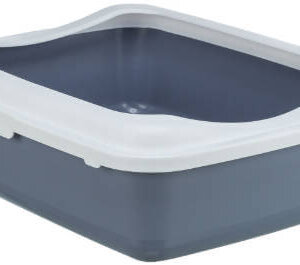Trixie Litter Tray - peremes macska wc (lila/fehér) macskák részére (37x15x48cm)