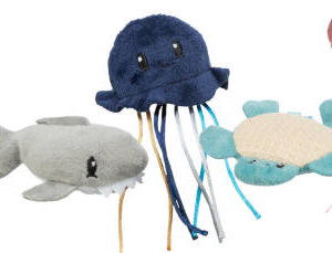 Trixie sea animal - játék (tengeri állatkák) macskák részére (5-8cm), többféle