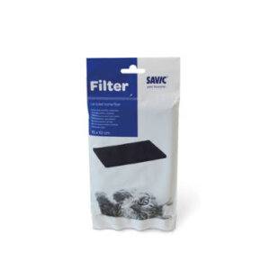 Savic Carbon Filter - grafitszürke 10x15cm