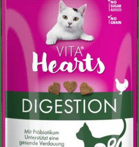 Vitakraft Vita Hearts- Digestion, csirkés jutalom falat cicáknak 40g