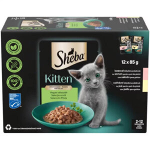 Sheba Kitten mix - Alutasakos (12x85g)