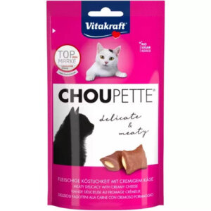 Vitakraft choupette - sajttal töltött falatkák jutalomfalat macskák részére (40g)