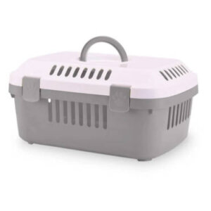 SAVIC Discovery compact szállítóbox fehér-szürke, 48,5x33x23,5 cm