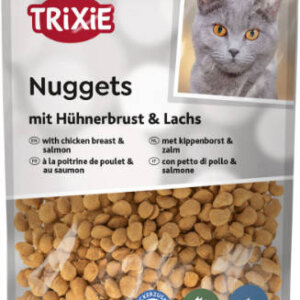 Trixie Nuggets - jutalomfalat (lazac, csirkemell) macskák részére (50g)