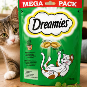 Dreamies Töltött falatkák - Catnip (180g)