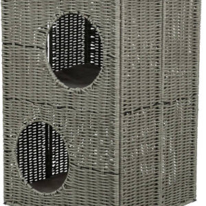 Trixie Cave Amelia (szürke) polyrattan,téglalap, macskák részére (37x57x35cm)