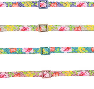 Trixie macska nyakörv, virágos, 20-34cm/10mm, különböző színekben