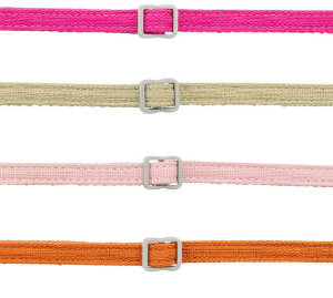 Trixie macska nyakörv, pamut hatású, 20-30cm/10mm, különböző színekben