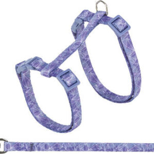 Trixie macskahám, pórázzal, virágokkal, 27-45cm/10mm,1,2m, különböző színekben