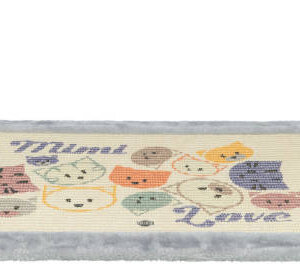 Trixie Mimi Scratching mat with toy - Kaparószőnyeg, macskamentával (70x45cm) szürke