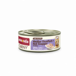 Animonda Carny Adult (fehér tonhal+déli vörös csattogóhalas) zselés konzerv - felnőtt macskák részére (60g)