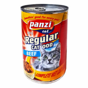 Panzi Regular Adult (marha) konzerv - Felnőtt macskák részére (415g)