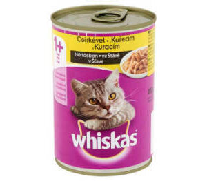 Whiskas Adult Chicken - Nedves eledel (csirke - szószban) macskák részére (400g)