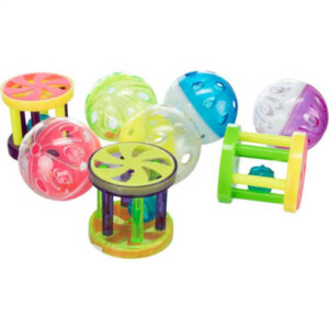 Trixie Ball and Roll - játék (labdák,hengerek) macskák részére (ø4.5cm)